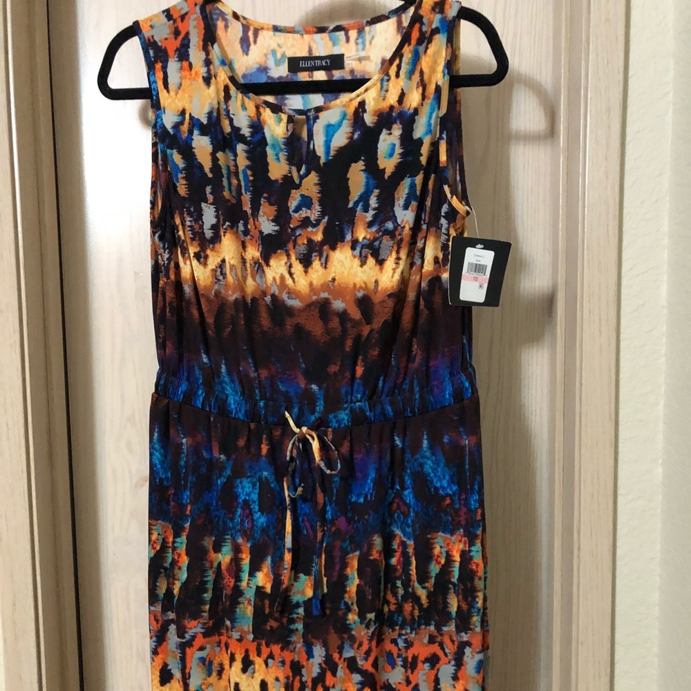 Colorful Ellen Tracy dress